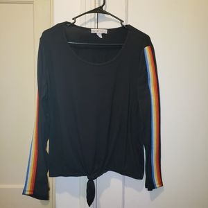 Long sleeve crop top